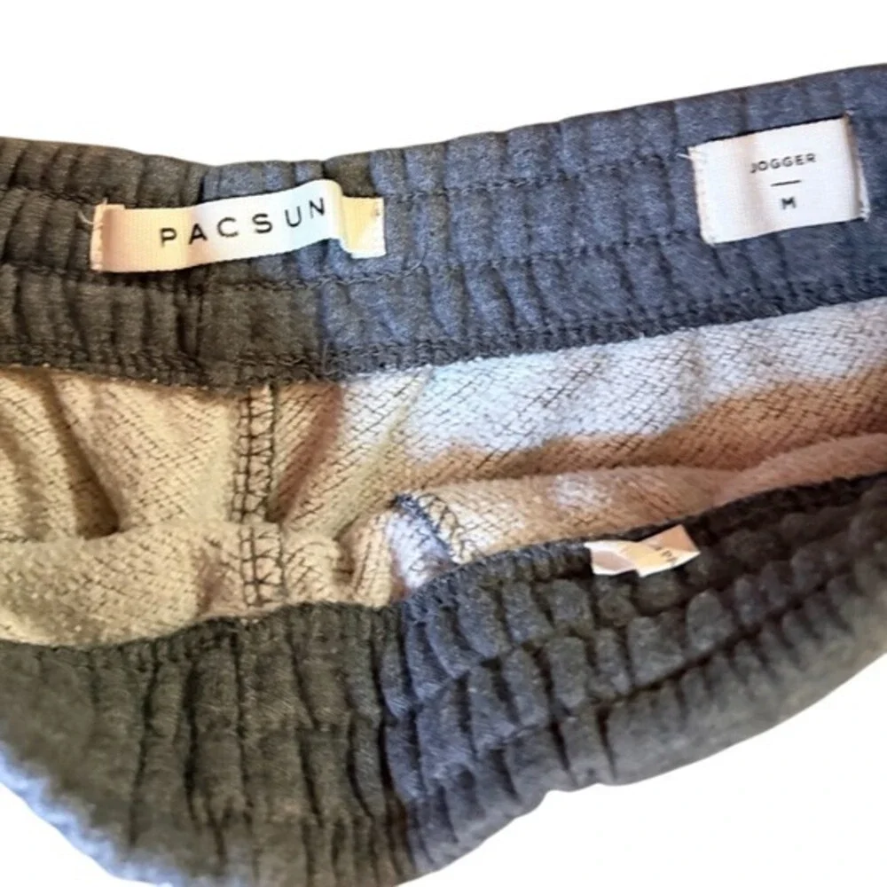 PacSun Jogger Sweatpants Charcoal Gray Cotton Blend-Men’s‎ Size M